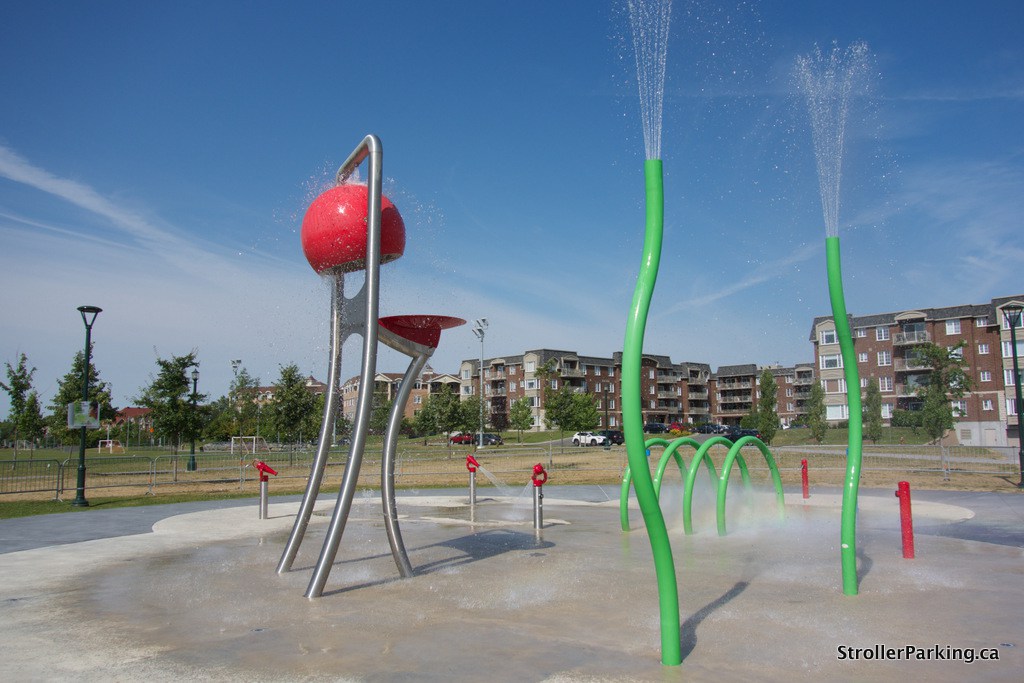 Favourite Splash Pads in Montreal StrollerParking